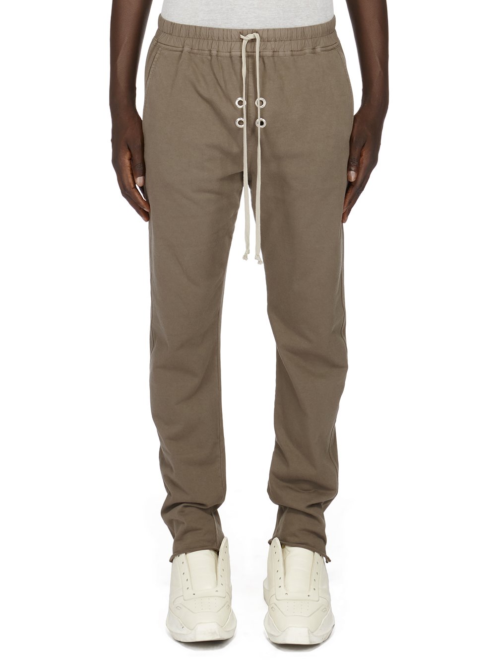 DRKSHDW FW23 LUXOR BERLIN DRAWSTRING IN DUST COMPACT HEAVY COTTON JERSEY DRKSHDW FW23 LUXOR BERLIN DRAWSTRING IN DUST COMPACT HEAVY COTTON JERSEY