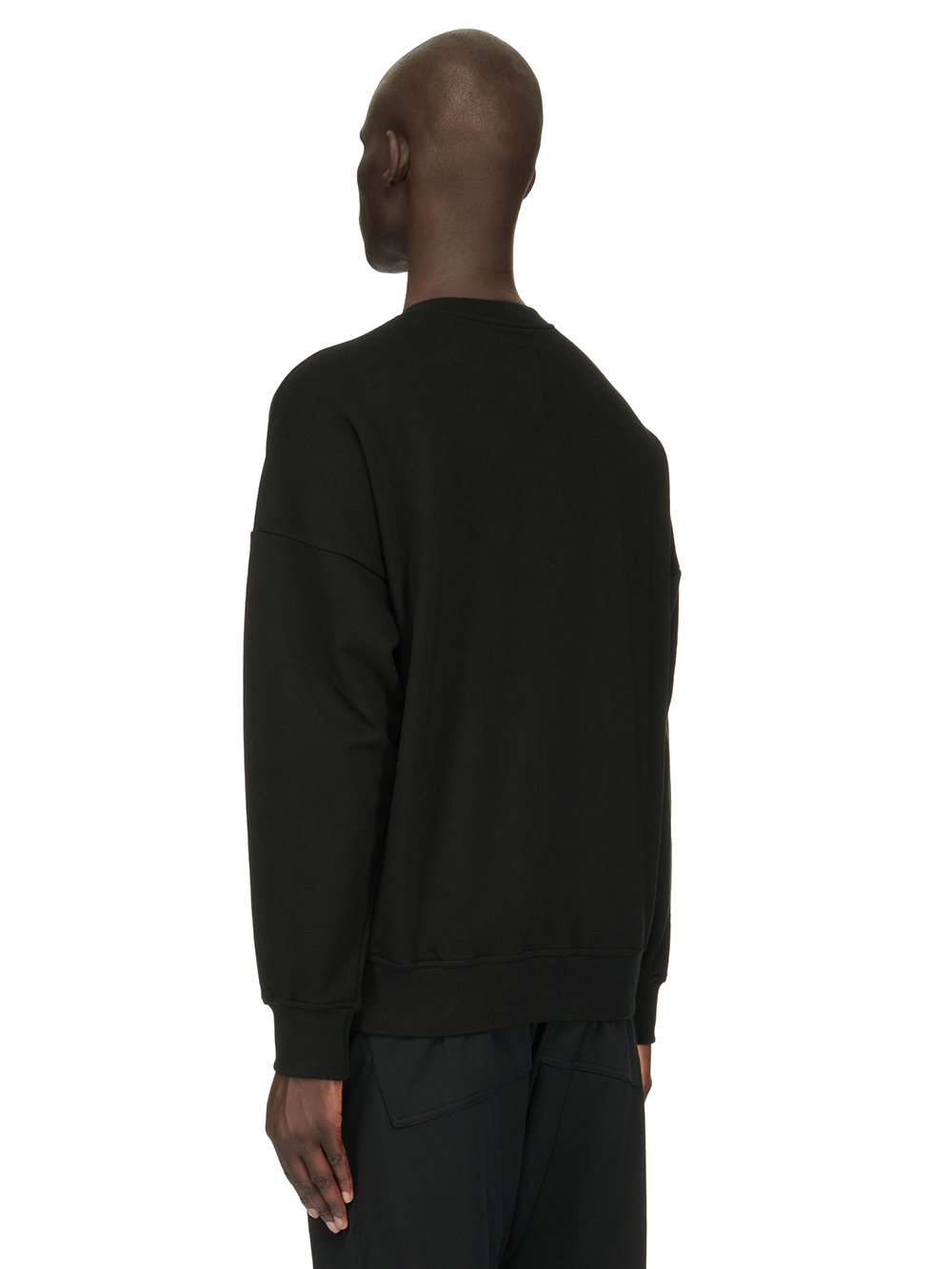 CHAMPION X RICK OWENS PULLOVER SWEAT IN COMPACT COTTON FELPA