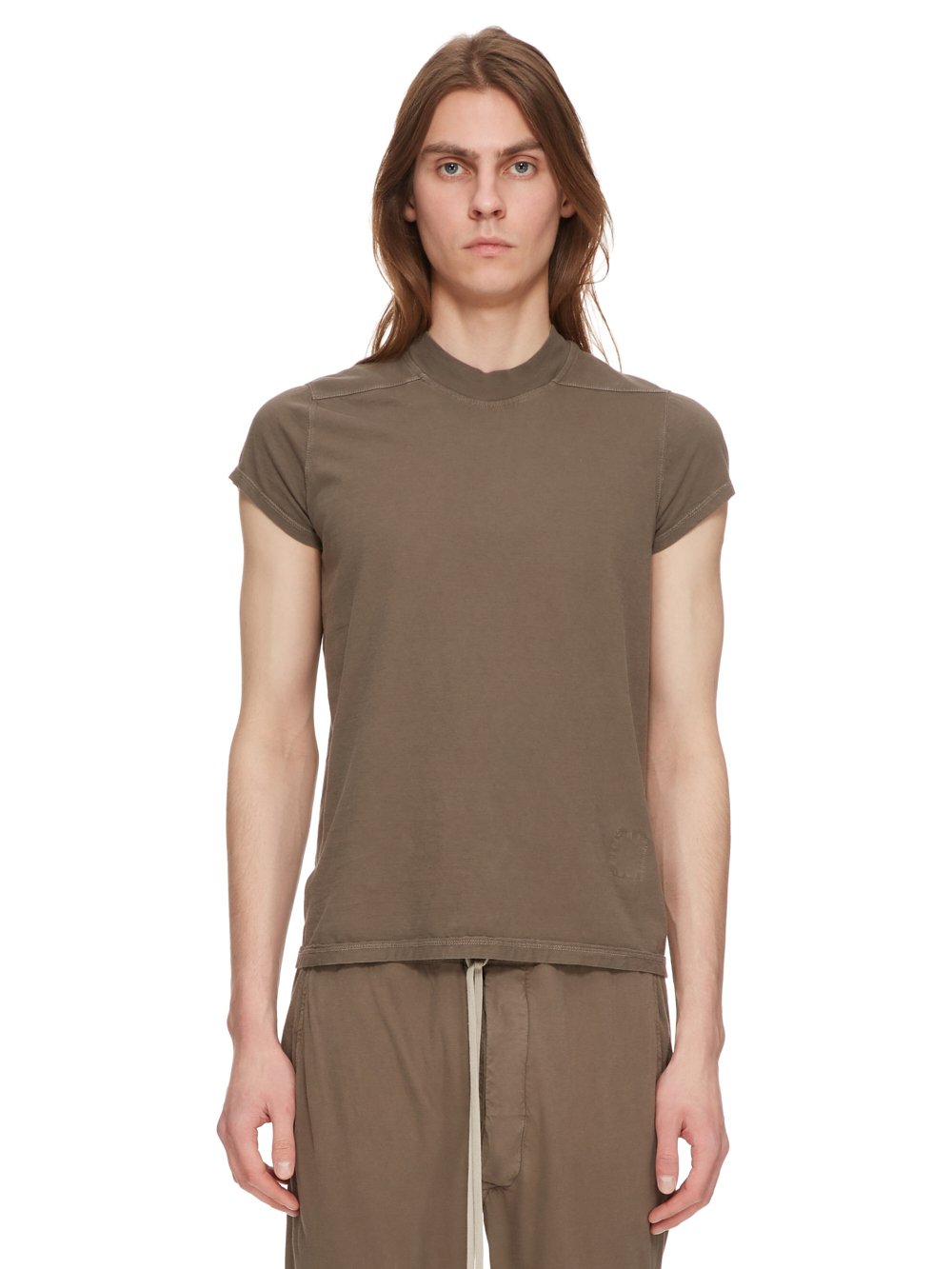 DRKSHDW FW23 LUXOR SMALL LEVEL T IN DUST MEDIUM WEIGHT COTTON JERSEY DRKSHDW FW23 LUXOR SMALL LEVEL T IN DUST MEDIUM WEIGHT COTTON JERSEY