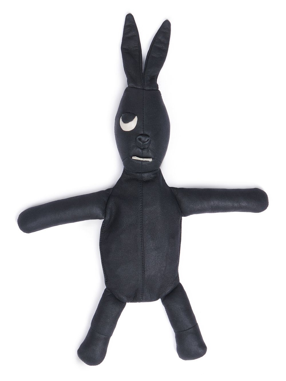 RICK OWENS HUN BUNNY IN BLACK LAMB LEATHER RICK OWENS HUN BUNNY IN BLACK LAMB LEATHER