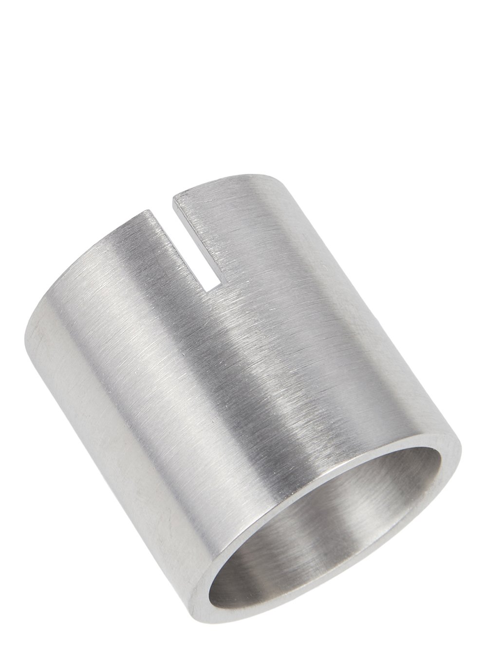 RICK OWENS SLITTED THUMB RING IN BRASS