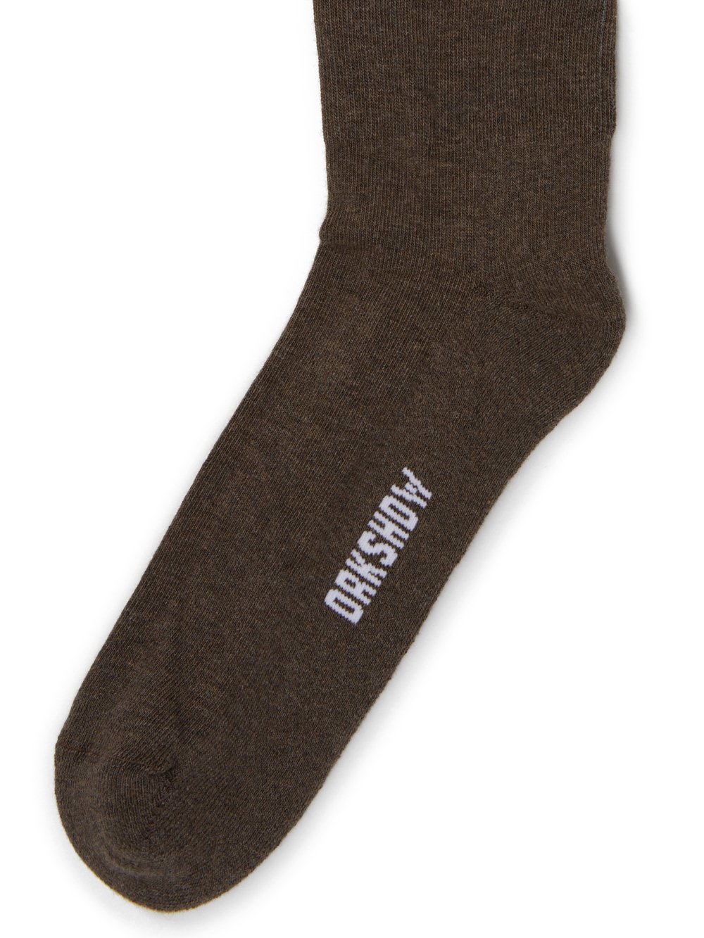 RICK OWENS FW23 LUXOR LUXOR SOCKS IN DUST AND MILK COTTON KNIT
