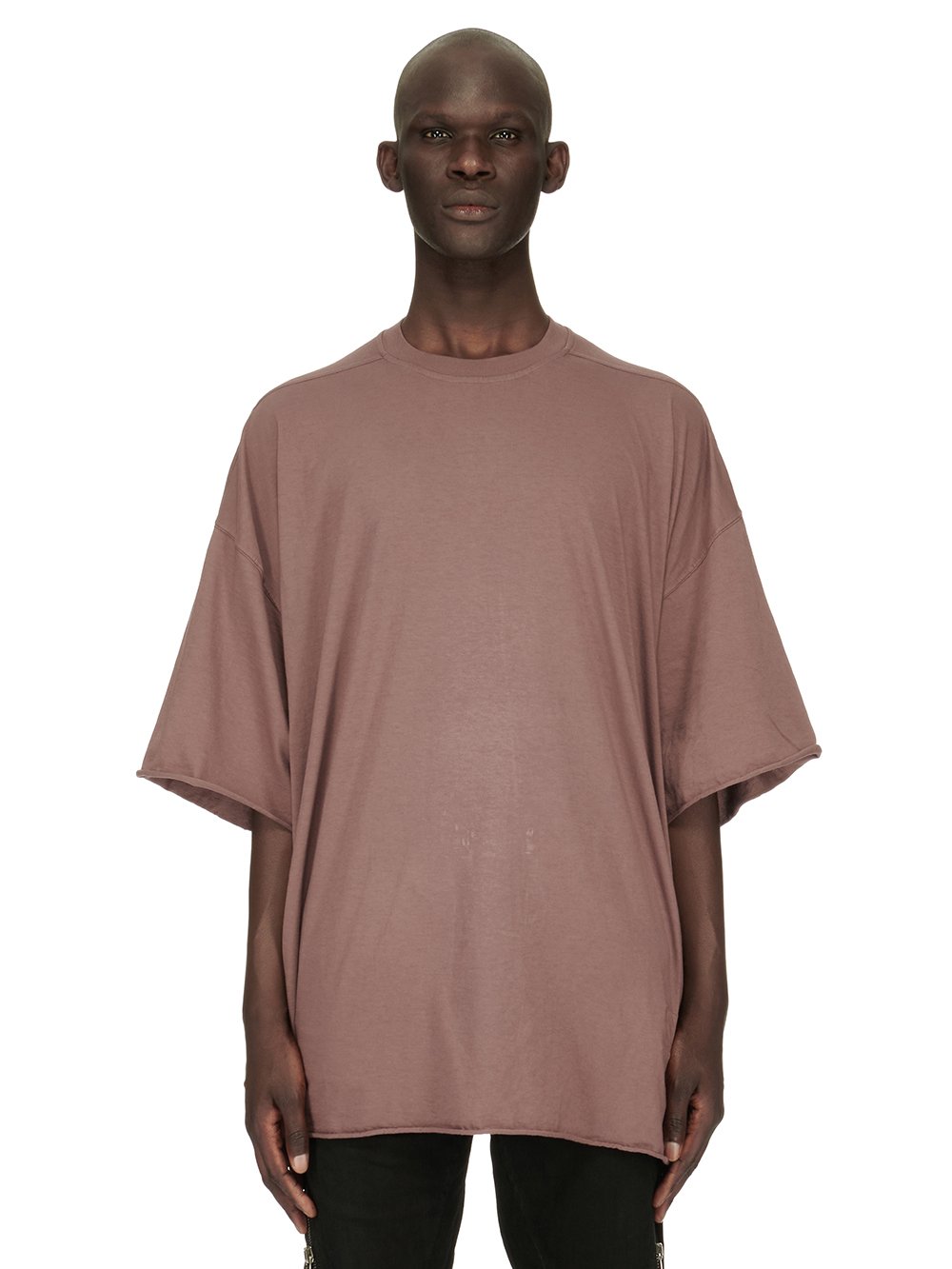 DRKSHDW FW23 LUXOR TOMMY T IN MAUVE MEDIUM WEIGHT COTTON JERSEY