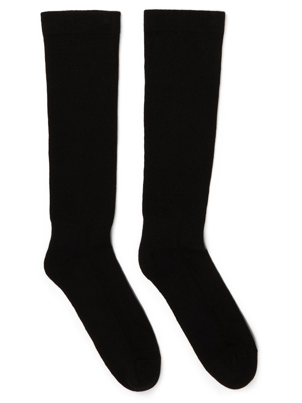 DRKSHDW FW23 LUXOR LUXOR SOCKS IN BLAKC AND MILK COTTON KNIT