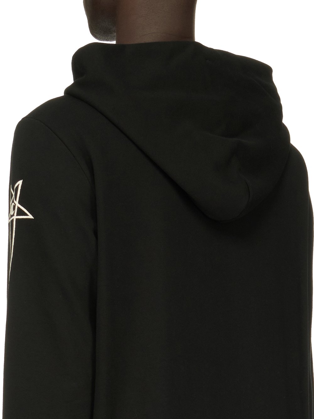 CHAMPION X RICK OWENS JASON'S HOODIE IN COMPACT COTTON FELPA