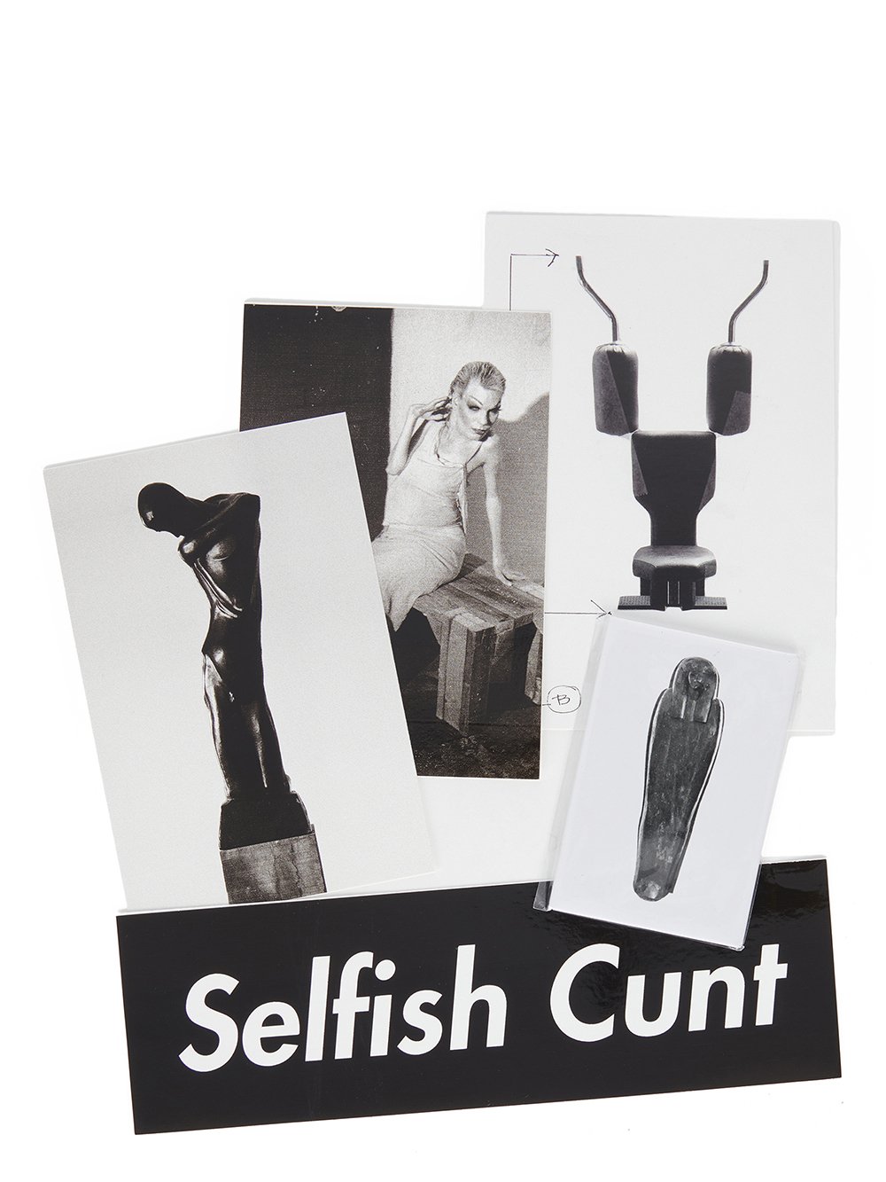 RICK OWENS FW23 LUXOR PACK 4 IN STICKER AND MAGNET RICK OWENS FW23 LUXOR PACK 4 IN STICKER AND MAGNET