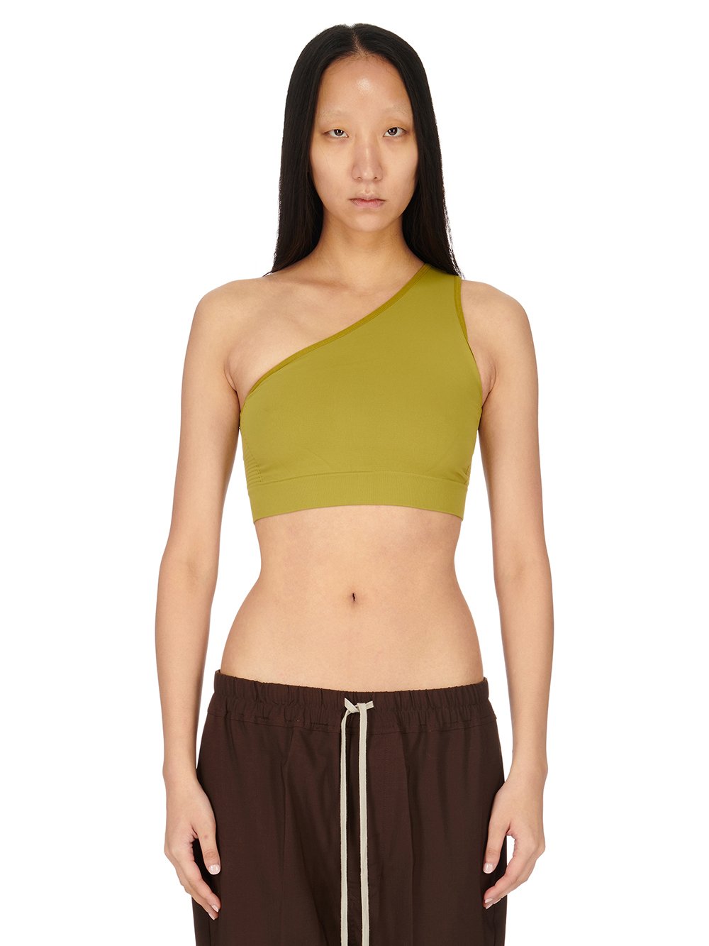 RICK OWENS FW23 LUXOR ATHENA BRA IN ACID ACTIVE KNIT