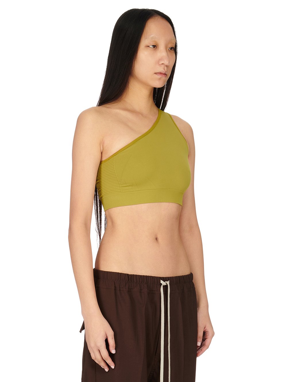 RICK OWENS FW23 LUXOR ATHENA BRA IN ACID ACTIVE KNIT