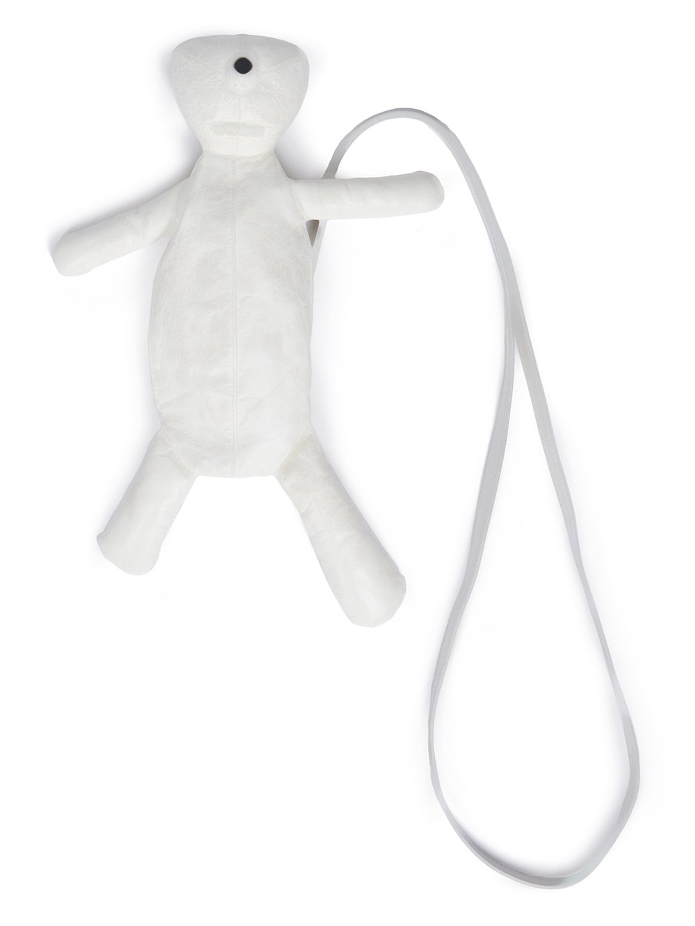 RICK OWENS HUN CYCLOP IN CHALK WHITE LAMB LEATHER RICK OWENS HUN CYCLOP IN CHALK WHITE LAMB LEATHER