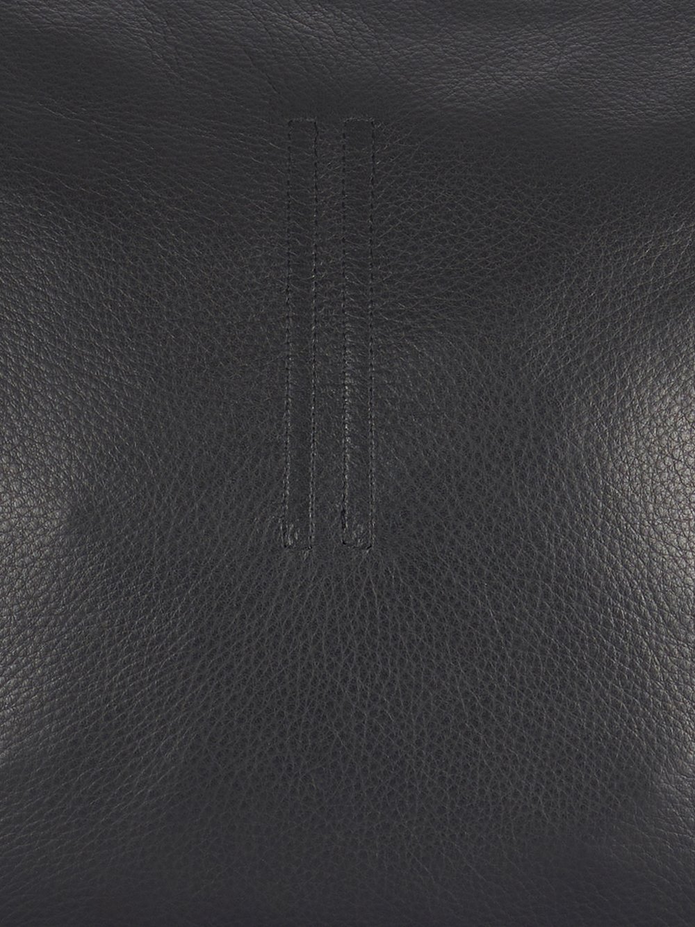 RICK OWENS FW23 LUXOR BIG ADRI IN BLACK SOFT GRAIN COW LEATHER