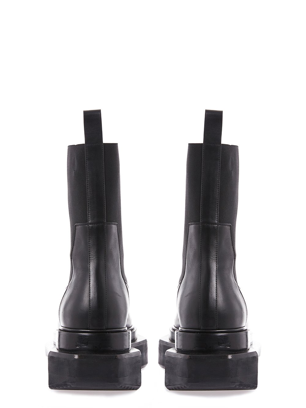 RICK OWENS FW23 LUXOR BEATLE TURBO CYCLOPS IN BLACK WAXY CALF