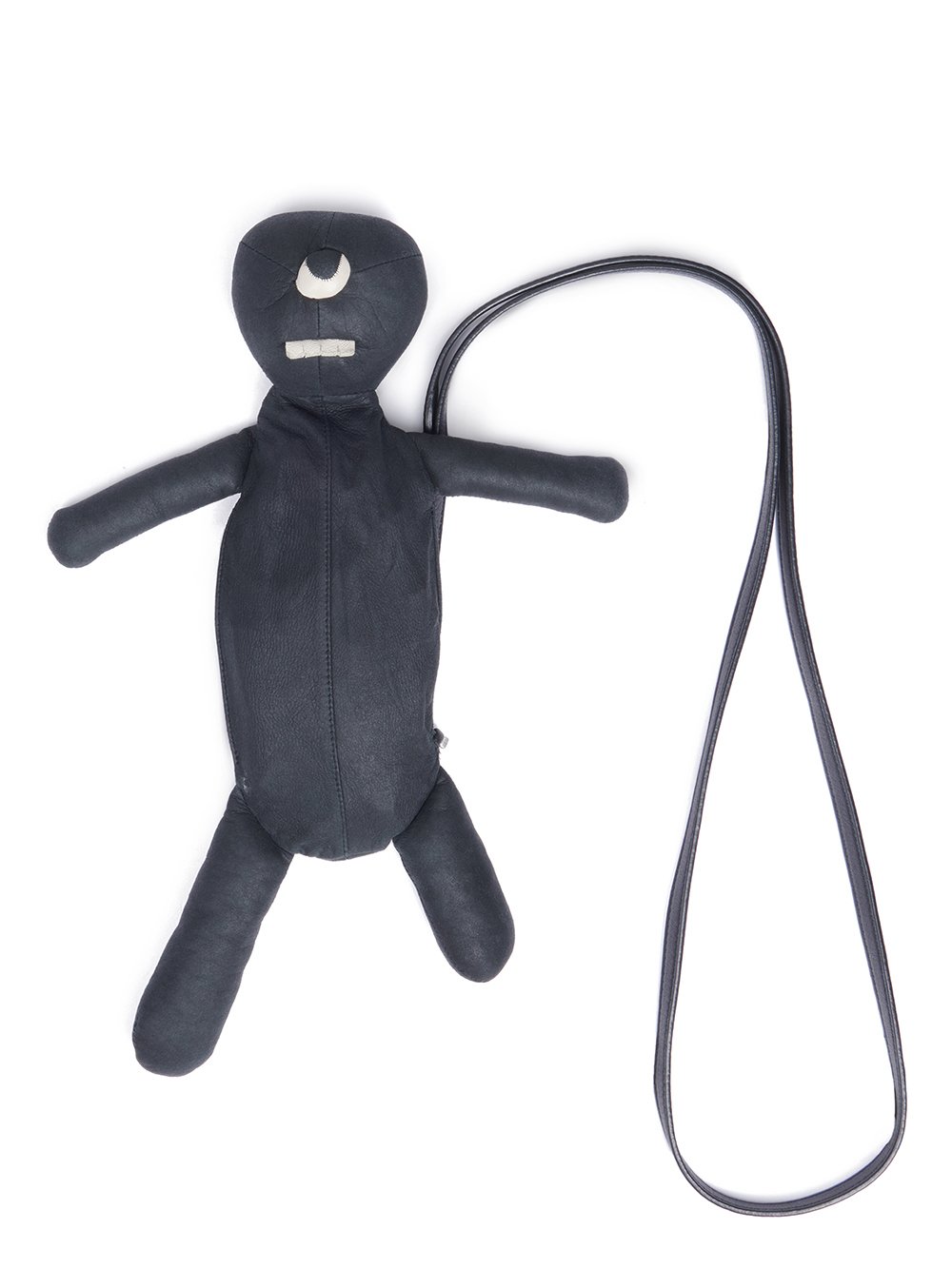 RICK OWENS HUN CYCLOP IN BLACK LAMB LEATHER RICK OWENS HUN CYCLOP IN BLACK LAMB LEATHER