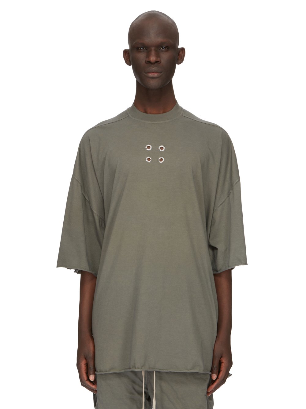 DRKSHDW FW23 LUXOR TOMMY T IN HUSTLER BLUE MEDIUM WEIGHT COTTON JERSEY DRKSHDW FW23 LUXOR TOMMY T IN HUSTLER BLUE MEDIUM WEIGHT COTTON JERSEY