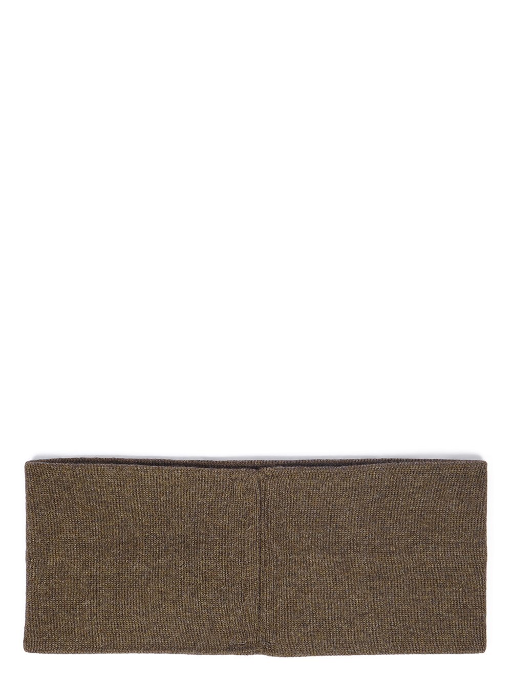 RICK OWENS FW23 LUXOR HRDR HEADBAND IN DUST AND MILK COTTON KNIT