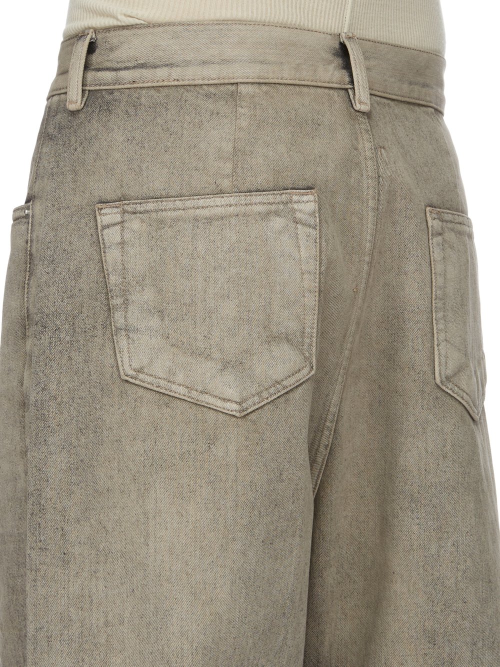 DRKSHDW FW23 LUXOR GETH JEANS IN 13OZ MINERAL PEARL DENIM