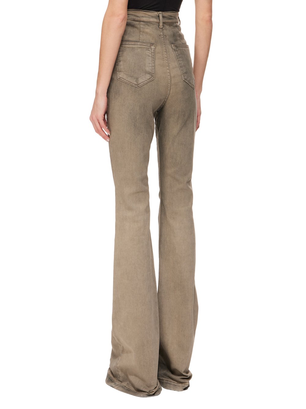 DRKSHDW FW23 LUXOR BOLAN BOOTCUT IN MINERAL PEARL STRETCH DENIM