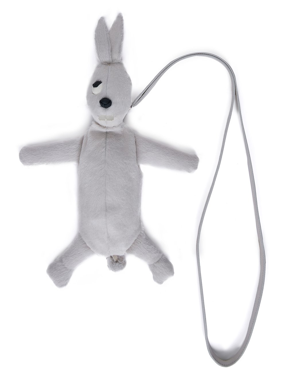RICK OWENS HUN FAT BUNNY IN CHALK WHITE LAMB LEATHER RICK OWENS HUN FAT BUNNY IN CHALK WHITE LAMB LEATHER