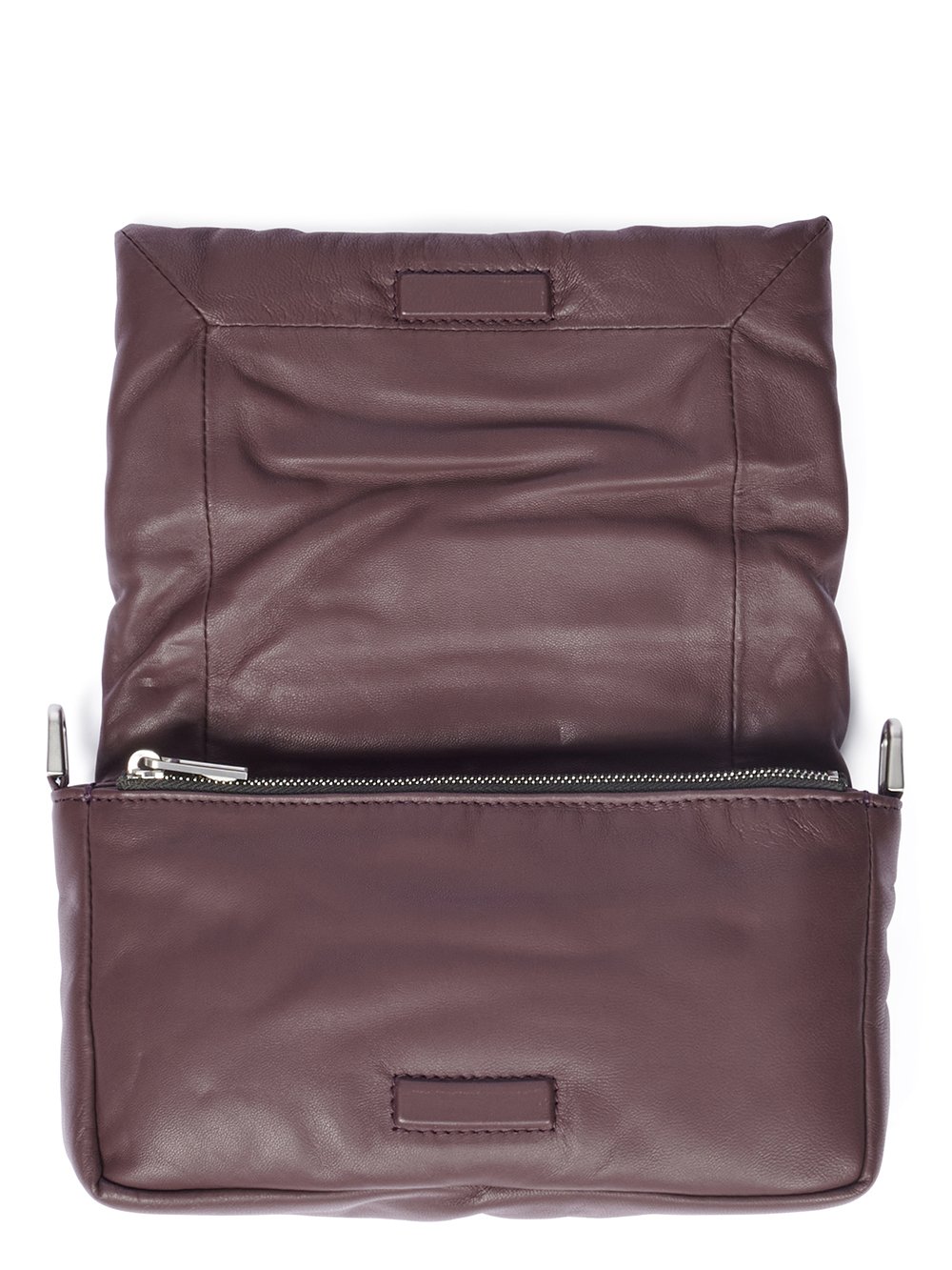 RICK OWENS FW23 LUXOR PILLOW GRIFFIN IN AMETHYST PEACHED LAMBSKIN