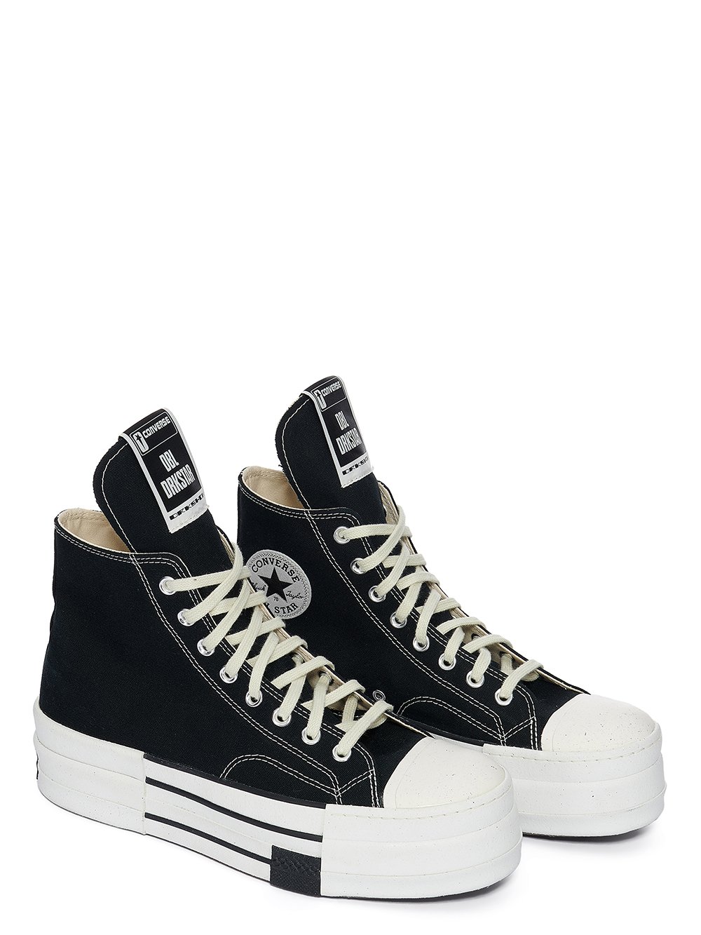 CONVERSE X DRKSHDW DBL DRKSTAR HI IN BLACK