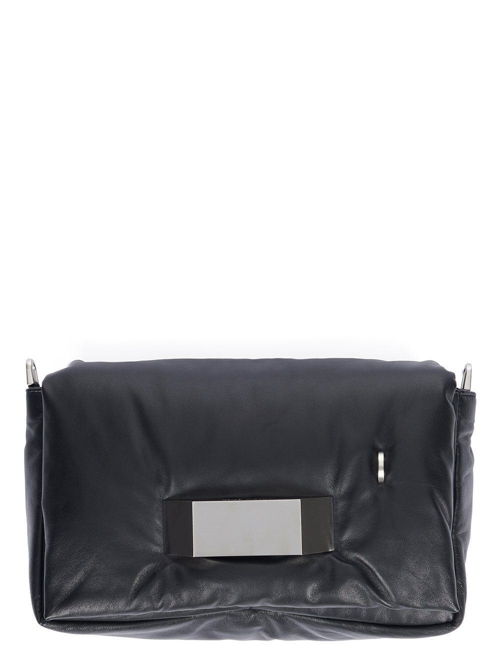 RICK OWENS FW23 LUXOR BIG PILLOW GRIFFIN IN BLACK PEACHED LAMBSKIN