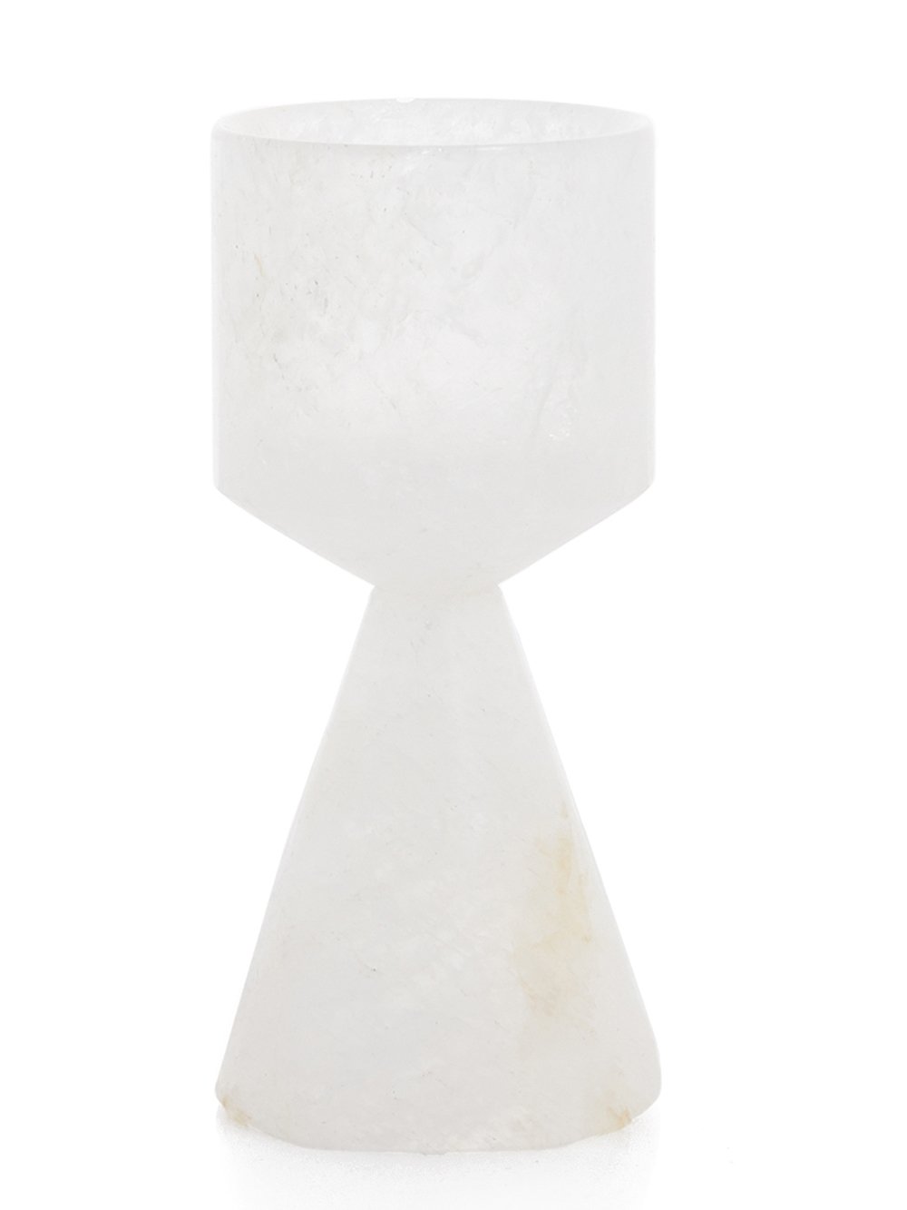 RICK OWENS CHALICE IN WHITE ROCK CRYSTAL RICK OWENS CHALICE IN WHITE ROCK CRYSTAL