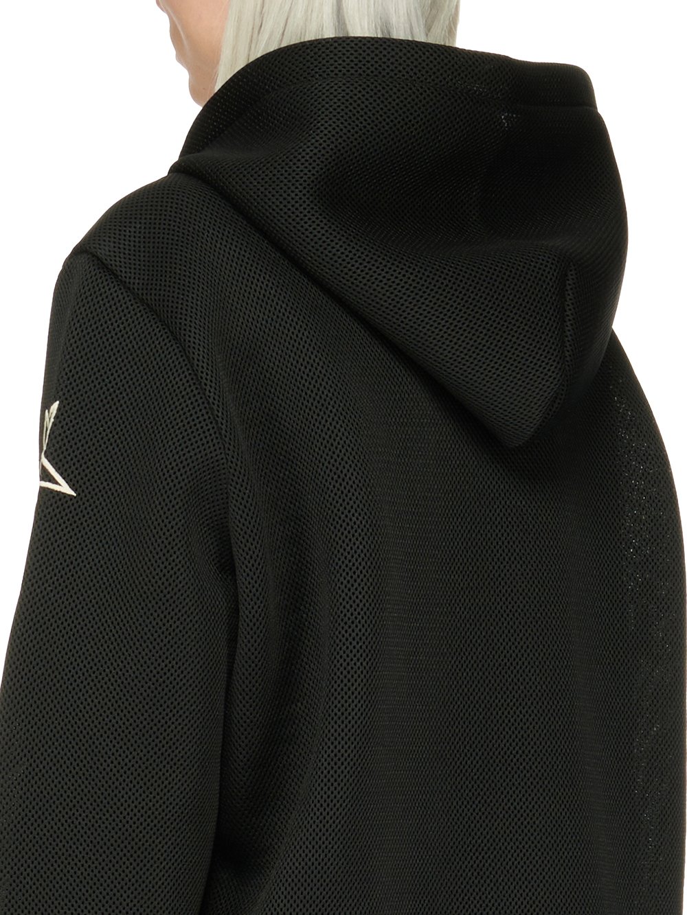 CHAMPION X RICK OWENS JASON'S HOODIE IN RECYCLED 3D MESH