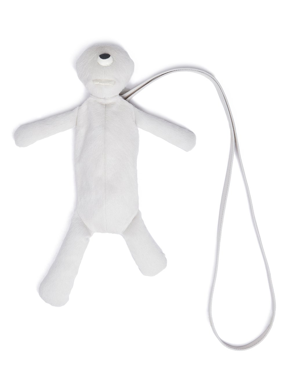 RICK OWENS HUN CYCLOP IN CHALK WHITE CALF LEATHER RICK OWENS HUN CYCLOP IN CHALK WHITE CALF LEATHER