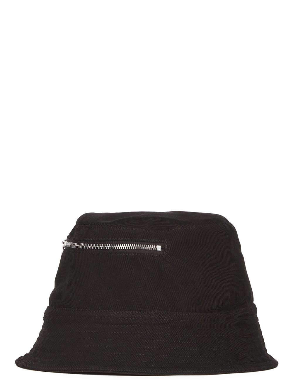 DRKSHDW FW23 LUXOR POCKET GILLIGAN HAT IN BLACK COTTON CORDUROY