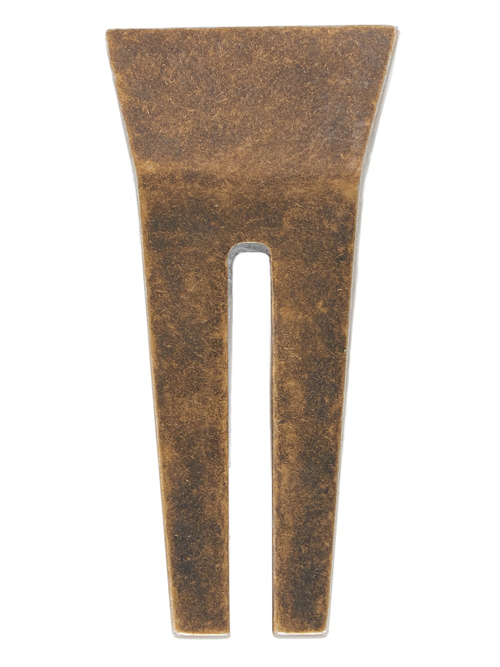 RICK OWENS OPEN TRUNK EARRING IN BRASS RICK OWENS OPEN TRUNK EARRING IN BRASS