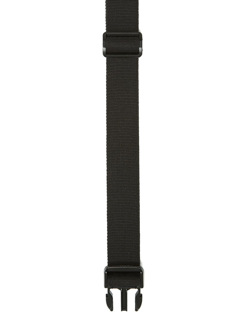 DRKSHDW FW23 LUXOR BELT IN BLACK COTTON WEBBING