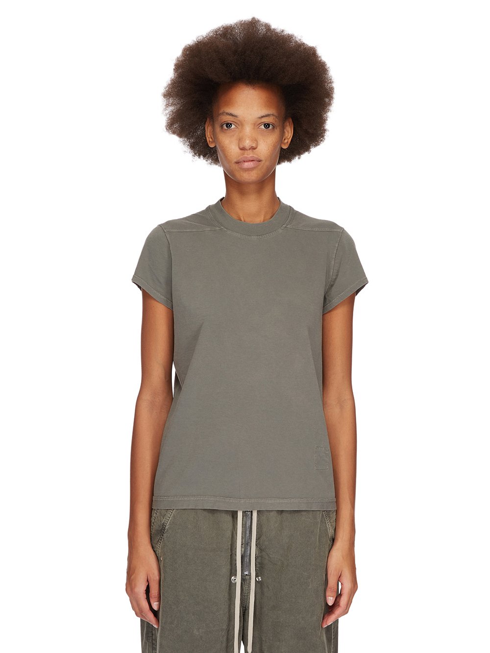 DRKSHDW FW23 LUXOR SMALL LEVEL T IN HUSTLER BLUE MEDIUM WEIGHT COTTON JERSEY DRKSHDW FW23 LUXOR SMALL LEVEL T IN HUSTLER BLUE MEDIUM WEIGHT COTTON JERSEY