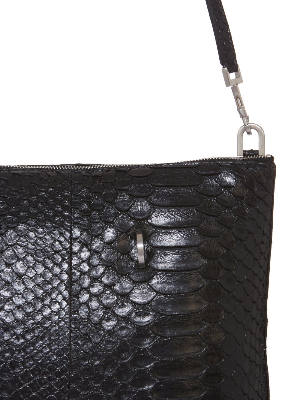 RICK OWENS FW23 LUXOR BIG ADRI IN BLACK PYTHON