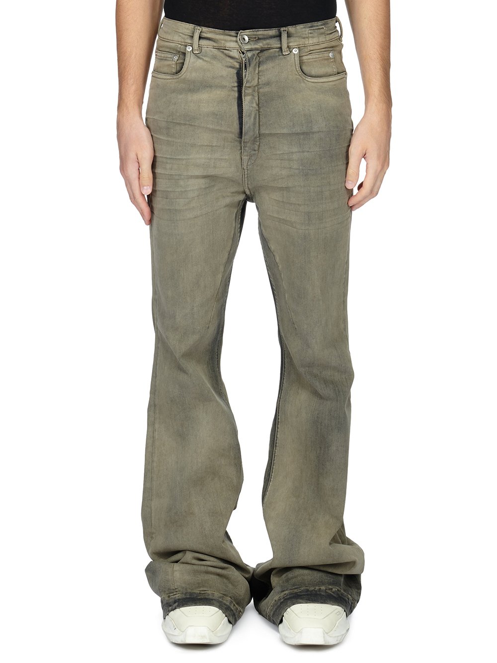 DRKSHDW FW23 LUXOR BOLAN BOOTCUT IN MINERAL PEARL STRETCH DENIM